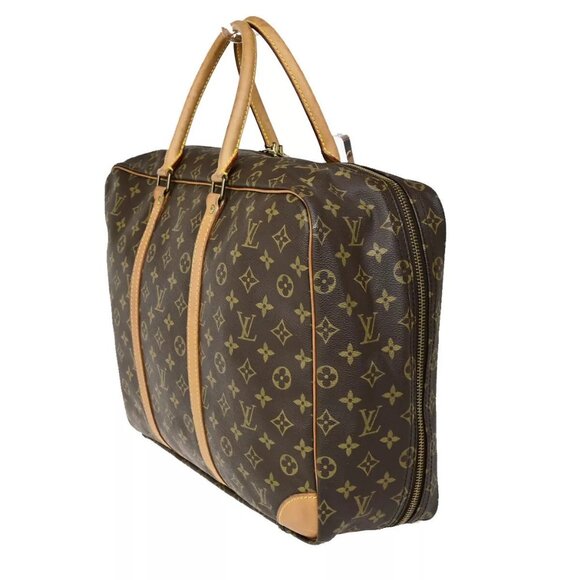 LOUIS VUITTON Sirius 45 Travel Hand Bag Monogram Leather Brown - Picture 3 of 15